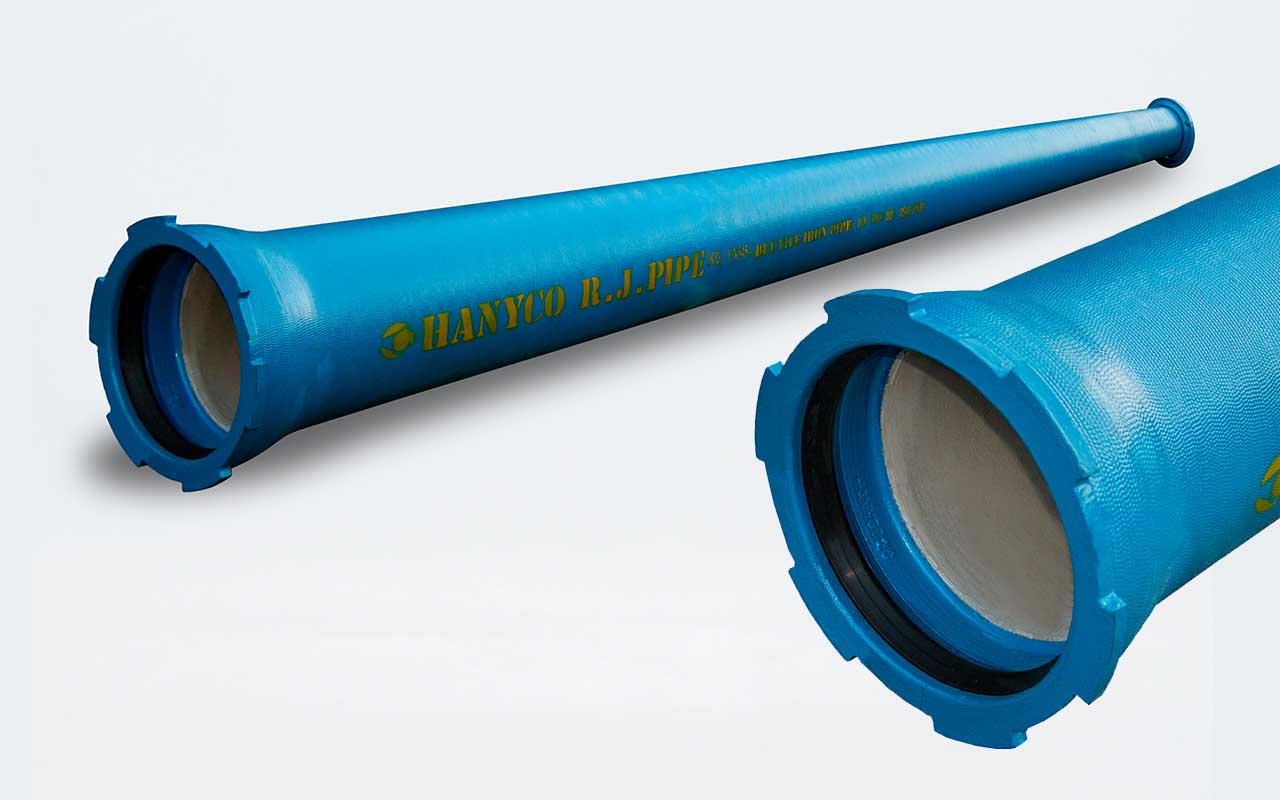 لوله  چدن نشکن با اتصال مقاوم در برابر لرزه-R.J.Pipe