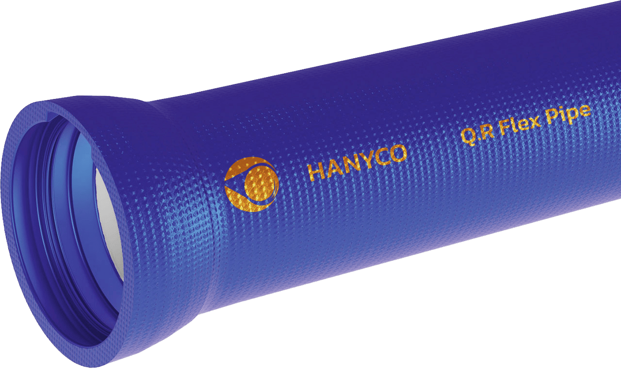 Earthquake-Resistant DI Pipe ; Q.R Flex